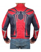 Spiderman Infinity War Leather Jacket Costume