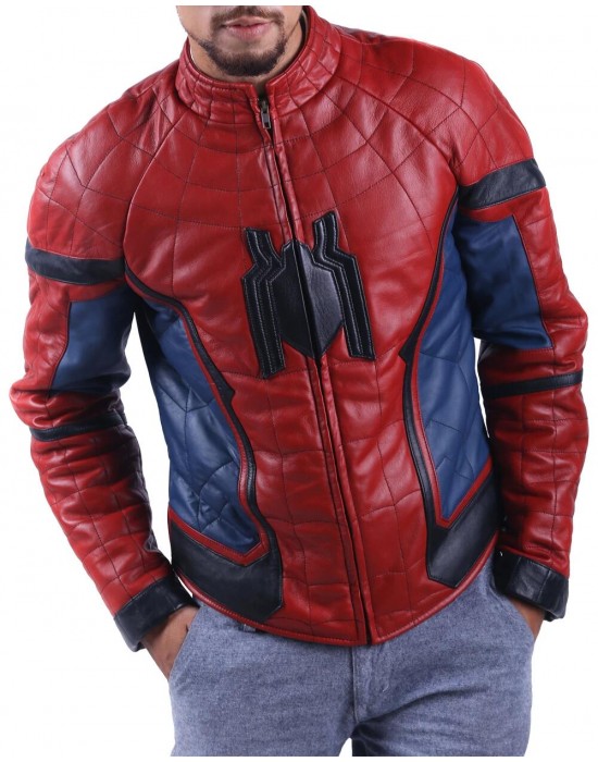 Spiderman Jacket Homecoming Tom Holland