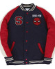 Spiderman Navy and Red Letterman Jacket Spiderman Navy and Red Letterman Jacket