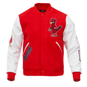 St. Louis Cardinals Classic Red Wool Varsity Jacket