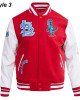 St. Louis Cardinals Retro Classic Rib Blue Wool Varsity Jacket St. Louis Cardinals Retro Classic Rib Blue Wool Varsity Jacket