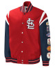 St. Louis Cardinals Title Holder Red Satin Jacket St. Louis Cardinals Title Holder Red Satin Jacket