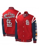 St. Louis Cardinals Title Holder Red Satin Jacket