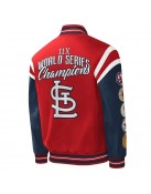 St. Louis Cardinals Title Holder Red Satin Jacket