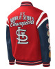 St. Louis Cardinals Title Holder Red Satin Jacket St. Louis Cardinals Title Holder Red Satin Jacket
