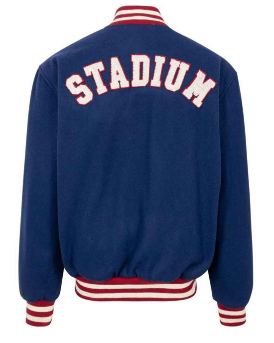 Stadium Team Navy Varsity Wool Jacket Stadium Team Navy Varsity Wool Jacket