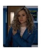 Stargirl S02 Brec Bassinger Blue Leather Jacket