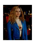 Stargirl S02 Brec Bassinger Blue Leather Jacket