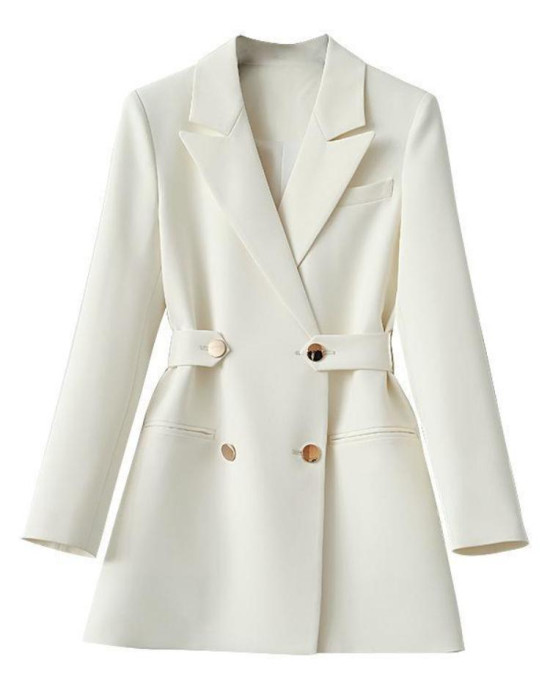 Step into Spring with Confidence: Slim-Fit White Blazer 2023's Hottest Pick Step into Spring with Confidence: Slim-Fit White Blazer 2023's Hottest Pick