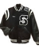 Stevenson Marching Black Wool Varsity Jacket