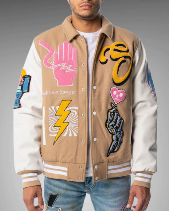 Sugarhill Danger Varsity Jacket Sugarhill Danger Varsity Jacket