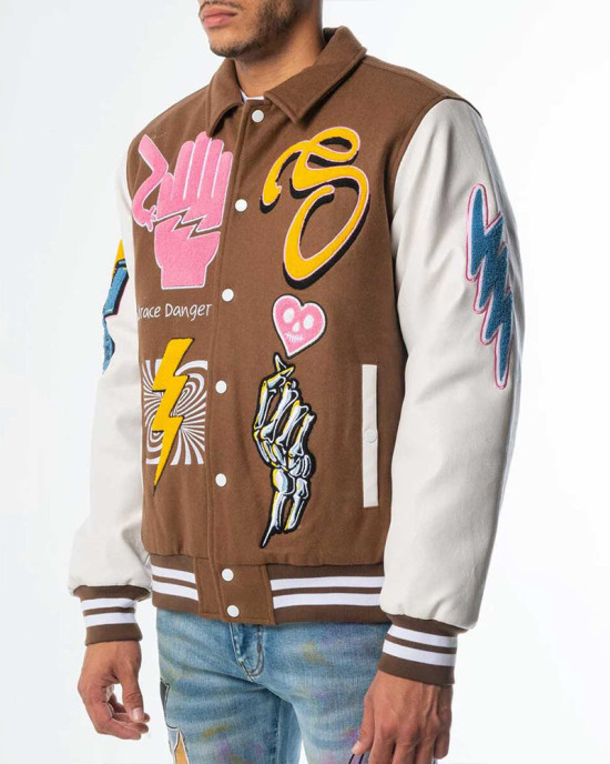 Sugarhill Danger Varsity Jacket Sugarhill Danger Varsity Jacket