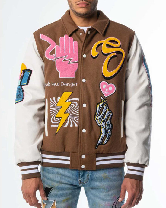 Sugarhill Danger Varsity Jacket Sugarhill Danger Varsity Jacket