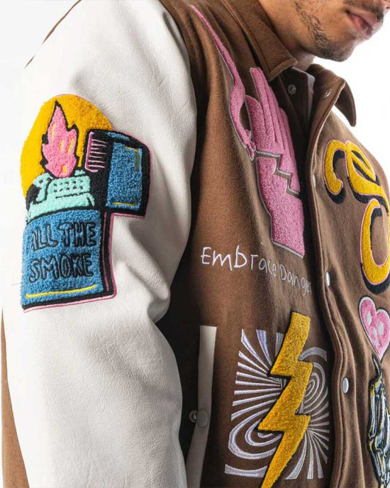 Sugarhill Danger Varsity Jacket Sugarhill Danger Varsity Jacket