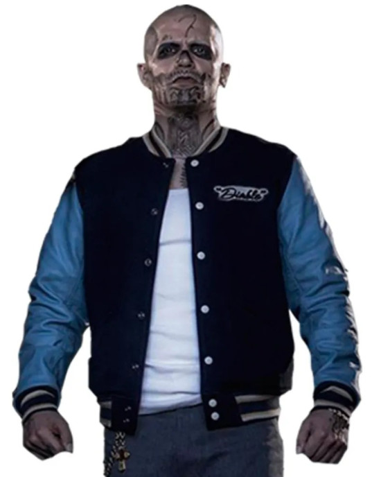 Suicide Squad El Diablo Varsity Jacket Suicide Squad El Diablo Varsity Jacket