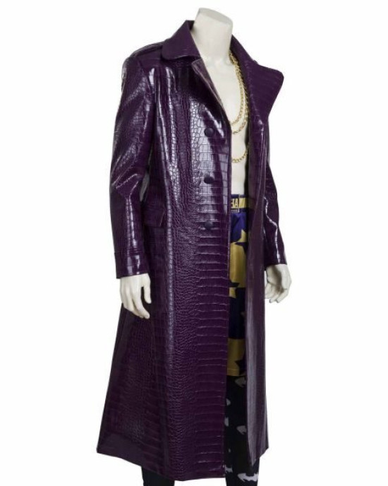 Suicide Squad Purple Joker Coat Suicide Squad Purple Joker Coat