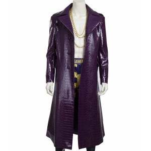 Suicide Squad Purple Joker Coat
