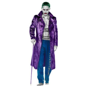 Suicide Squad Purple Joker Coat