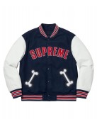 Supreme Bone Varsity Letterman Jacket