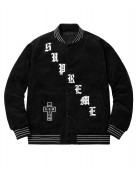 Supreme Cross Old English Corduroy Bomber Jacket