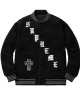 Supreme Cross Old English Corduroy Bomber Jacket