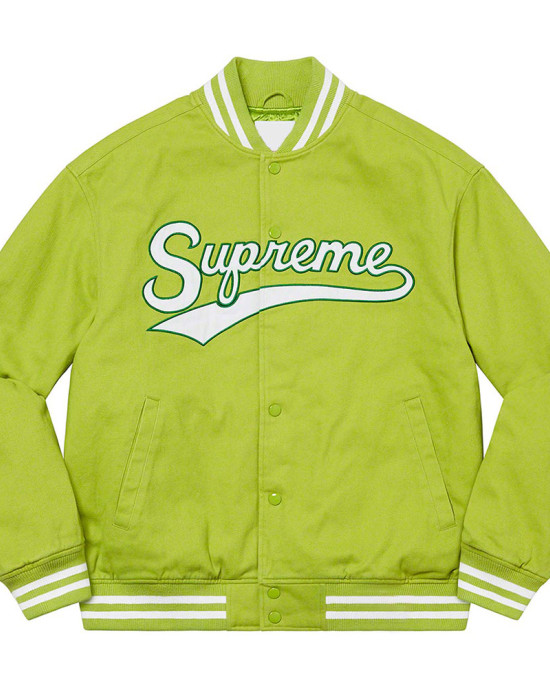 Supreme Doughboy Twill Varsity Jacket
