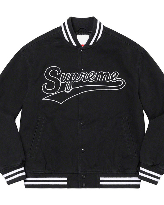 Supreme Doughboy Twill Varsity Jacket