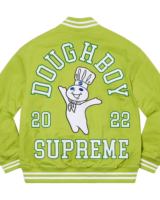Supreme Doughboy Twill Varsity Jacket