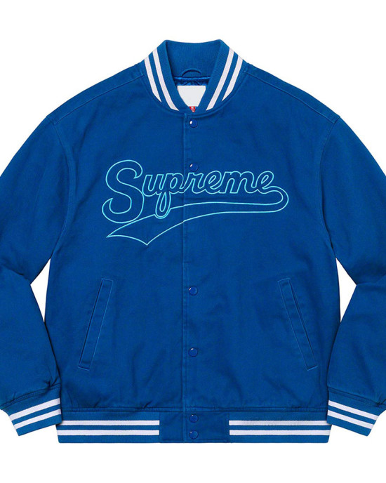 Supreme Doughboy Twill Varsity Jacket