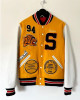 Supreme Tiger Varsity White/Yellow Jacket Supreme Tiger Varsity White/Yellow Jacket