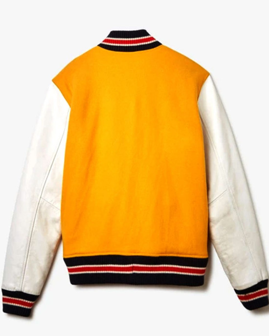 Supreme Tiger Varsity White/Yellow Jacket Supreme Tiger Varsity White/Yellow Jacket