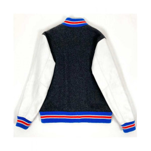 Supreme Tiger White and Black Varsity Jacket