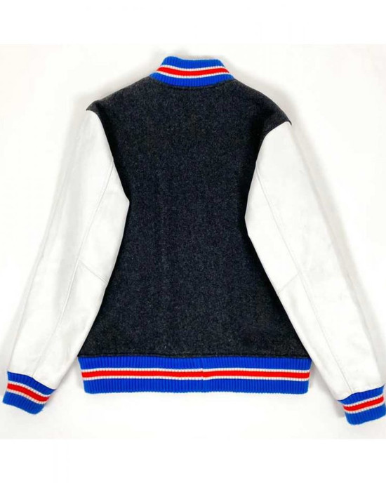 Supreme Tiger White and Black Varsity Jacket Supreme Tiger White and Black Varsity Jacket
