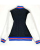 Supreme Tiger White and Black Varsity Jacket Supreme Tiger White and Black Varsity Jacket