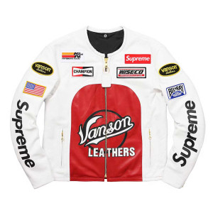 Supreme Vanson Leather Star Jacket