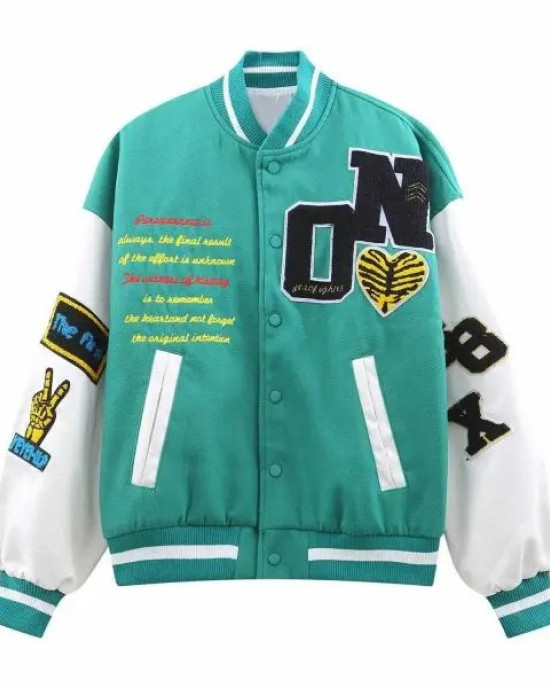 T-Rex Dinosaur Varsity Jacket T-Rex Dinosaur Varsity Jacket