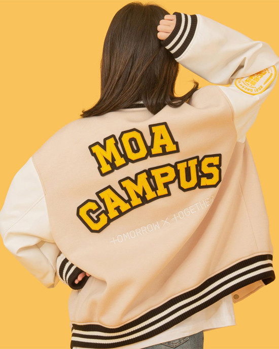 TXT MOA Campus Varsity Jacket TXT MOA Campus Varsity Jacket