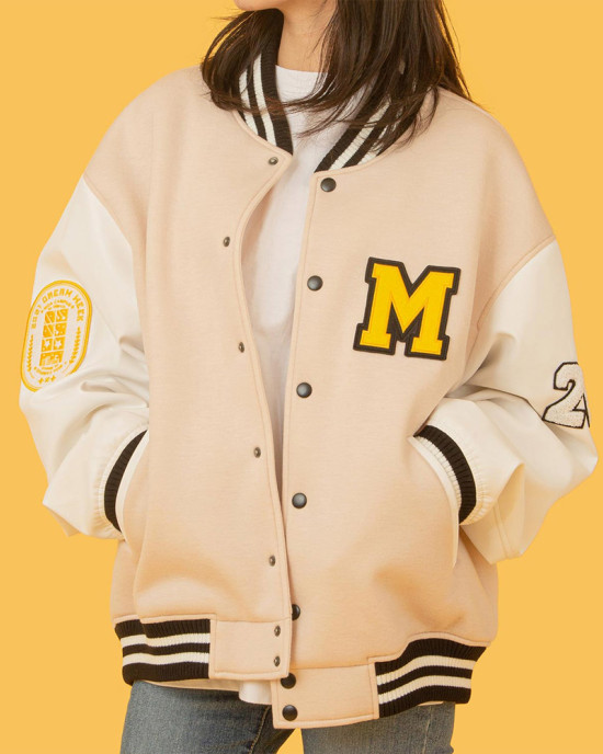 TXT MOA Campus Varsity Jacket TXT MOA Campus Varsity Jacket