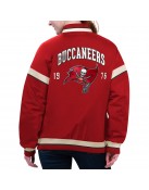 Tampa Bay Buccaneers Tournament Red Varsity Jacket