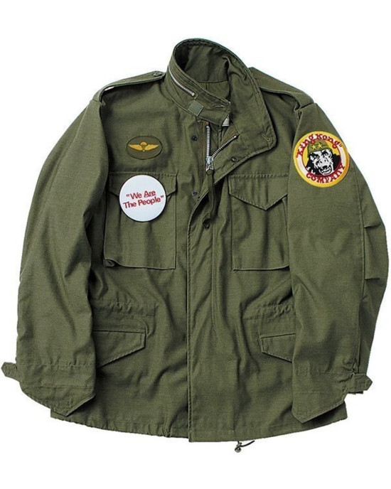 Taxi Driver Robert De Niro Green Military Jacket Taxi Driver Robert De Niro Green Military Jacket