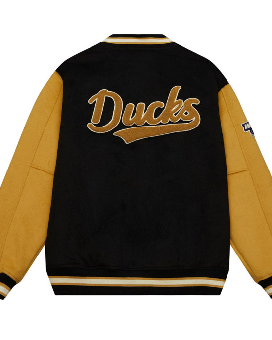 Team Legacy Anaheim Ducks Varsity Jacket Team Legacy Anaheim Ducks Varsity Jacket