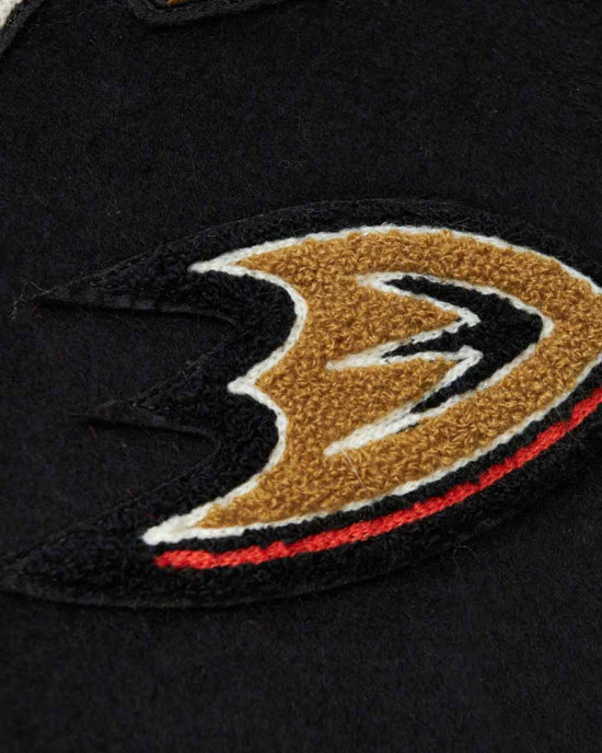 Team Legacy Anaheim Ducks Varsity Jacket Team Legacy Anaheim Ducks Varsity Jacket