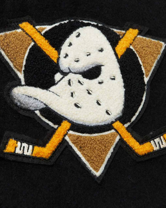 Team Legacy Anaheim Ducks Varsity Jacket Team Legacy Anaheim Ducks Varsity Jacket