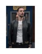 Ted Lasso S03 Maximilian Osinski Leather Jacket