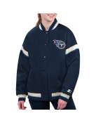 Tennessee Titans Tournament Navy Varsity Jacket