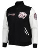 Texas Southern Tigers Black and White Classic Varsity Jacket Texas Southern Tigers Black and White Classic Varsity Jacket