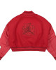 Teyana Taylor Rose Red Varsity Jacket