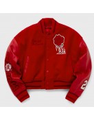 Teyana Taylor Rose Red Varsity Jacket