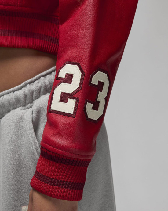 Teyana Taylor Rose Red Varsity Jacket
