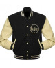 The Beatles Black Varsity Jacket The Beatles Black Varsity Jacket